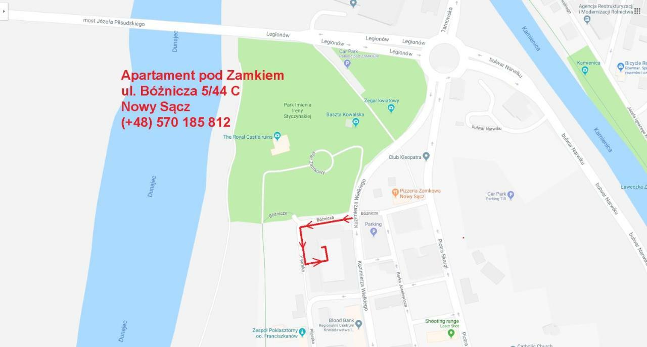 Apartament Pod Zamkiem Nowy Sącz Εξωτερικό φωτογραφία
